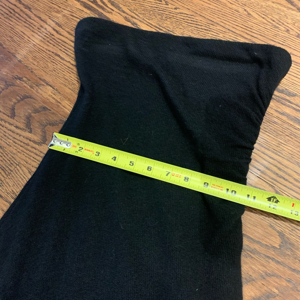 STRAPLESS CASHMERE DRESS - Picture 9 of 11